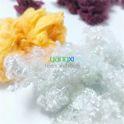 Fibre siliconisée conjuguée creux