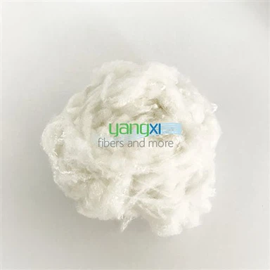 Fibre de polyester à faible fonte